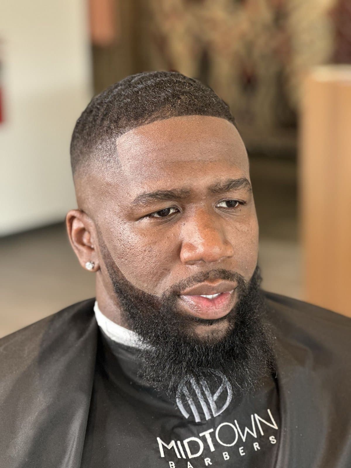 Midtown Barbers haircut silhouette