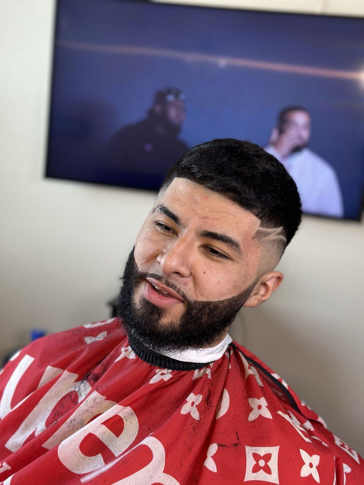 Midtown Barbers fade detail