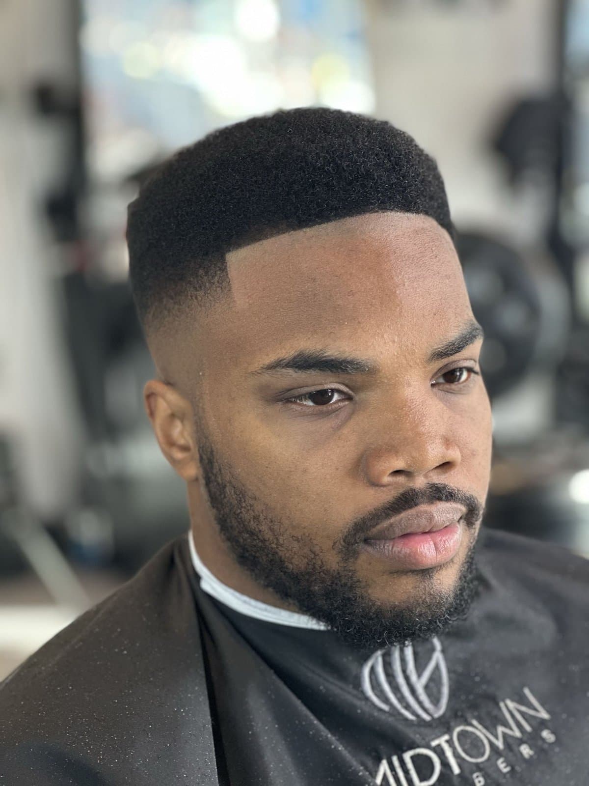 Midtown Barbers cut finish