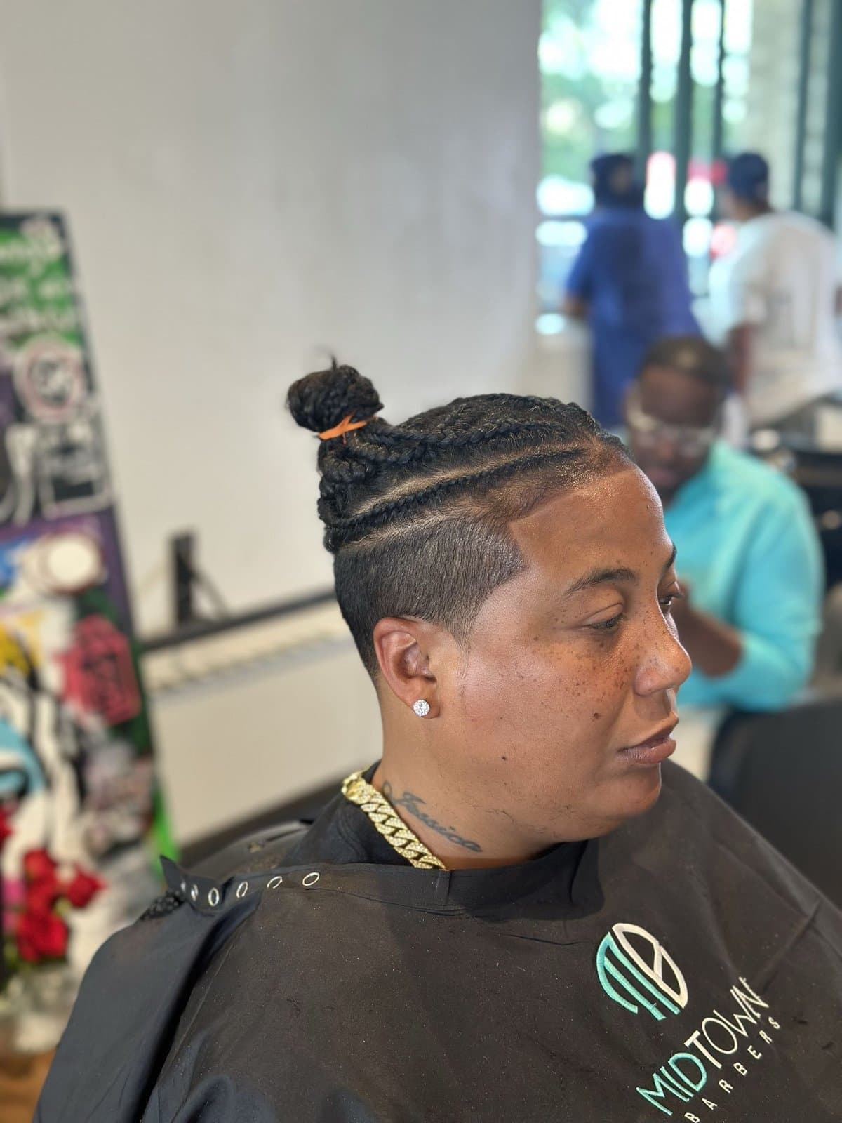 Midtown Barbers beard edge